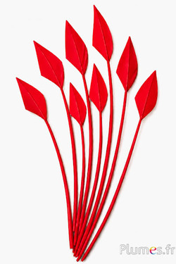 Schwan Pfeilform - 20-30 cm - rot